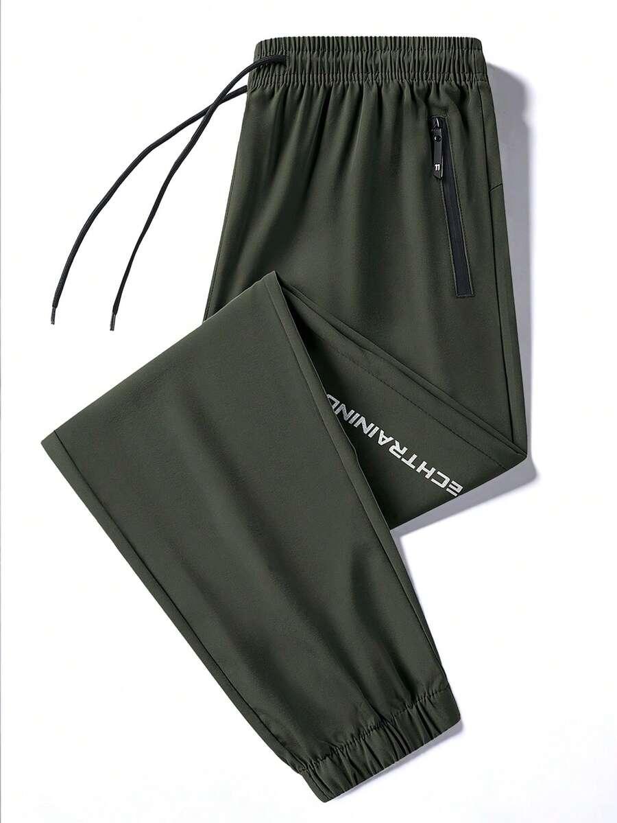 SHEIN ZIELONE SPODNIE DRESOWE S06__M