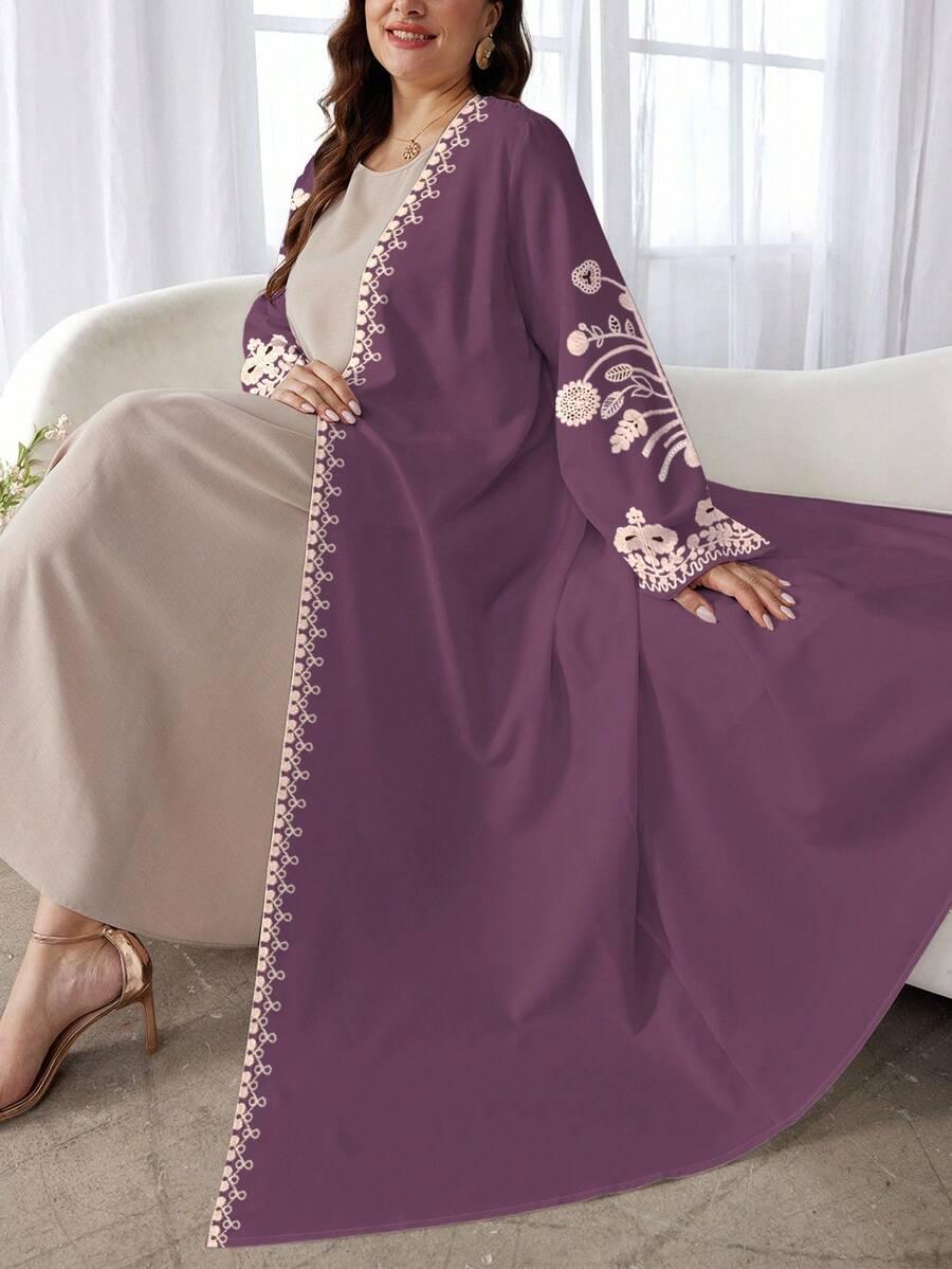 SHEIN FIOLETOWA NARZUTKA DŁUGI RĘKAW S06__48