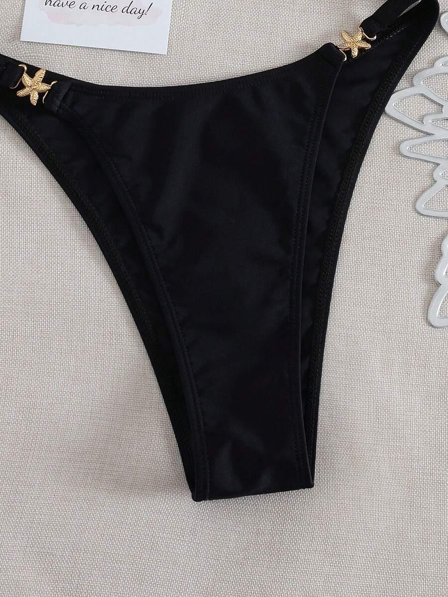 SHEIN DWUCZĘŚCIOWY STRÓJ KĄPIELOWY S09__L