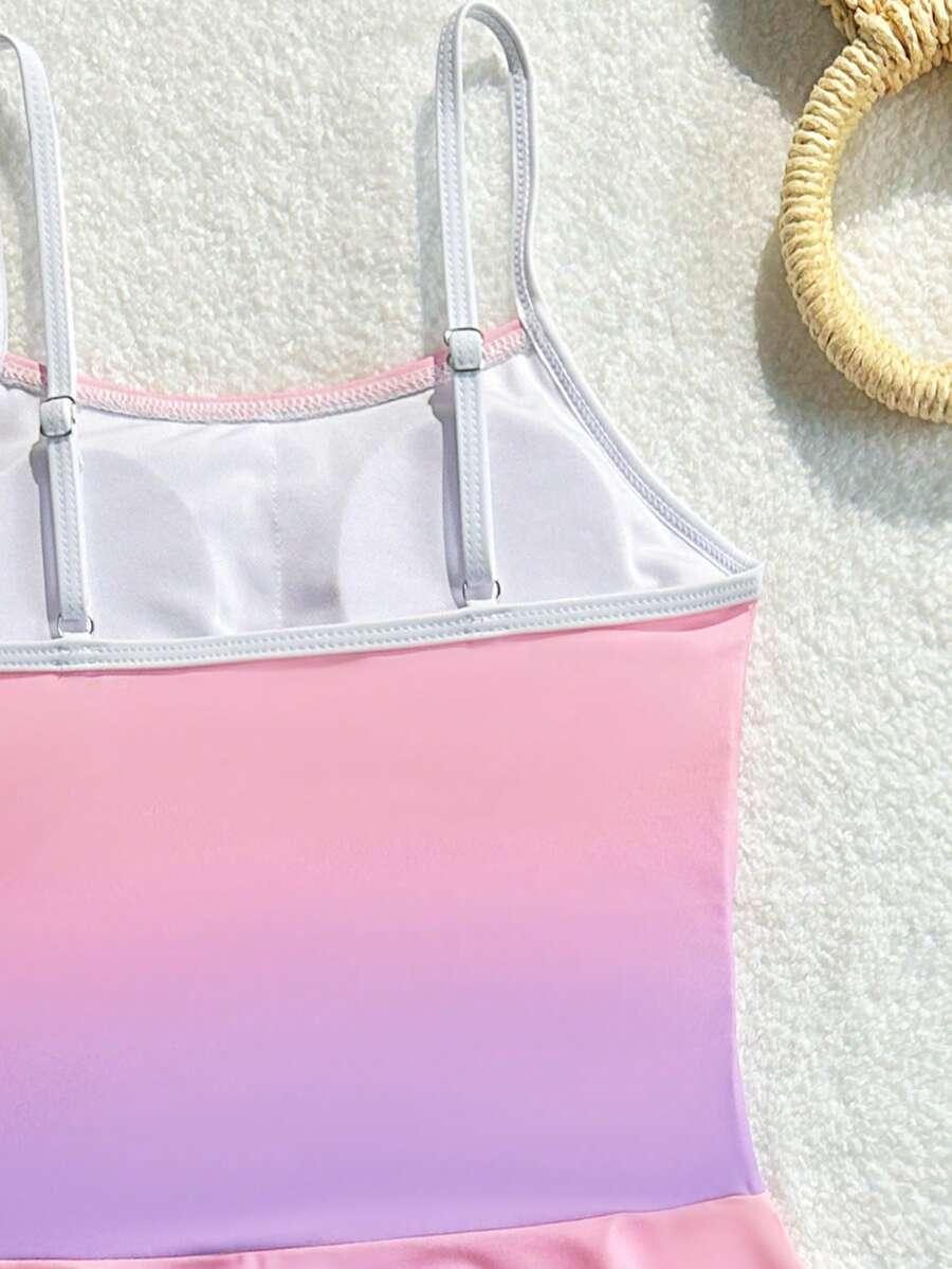 SHEIN DWUCZĘŚCIOWY STRÓJ KĄPIELOWY S09__122-128