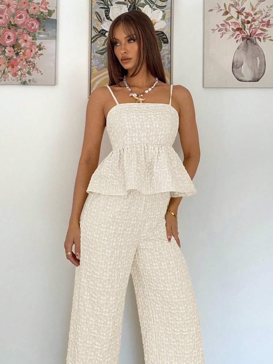 SHEIN TOP SPODNIE KOMPLET S06__S