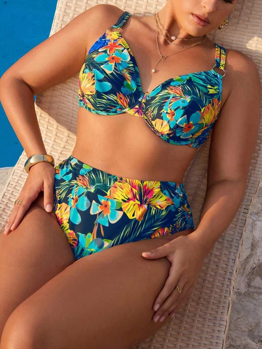 SHEIN DWUCZĘŚCIOWY STRÓJ KĄPIELOWY S09__48