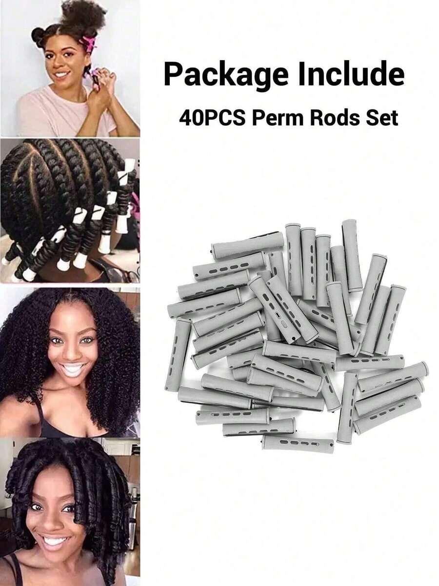 SHEIN SZARE KOŁECZKI DO TRWAŁEJ ONDULACJI 10-PACK S07__1,5X8,3