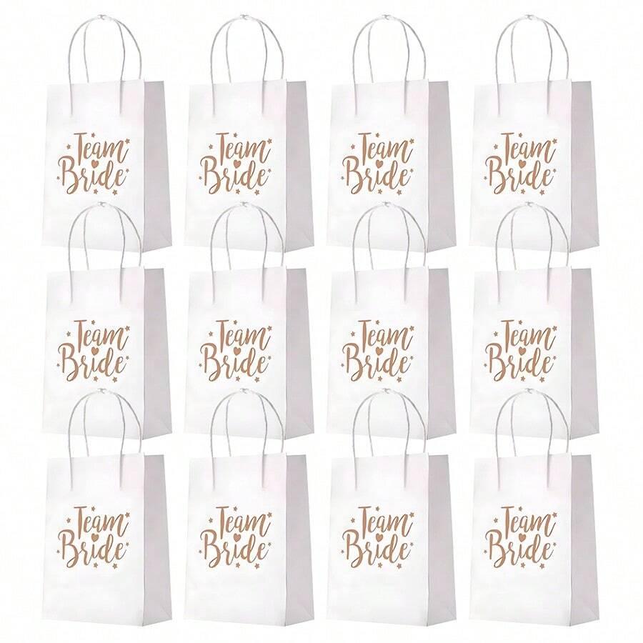 SHEIN TOREBKI PAPIEROWE WIECZÓR PANIEŃSKI 6SZT S07__21X27