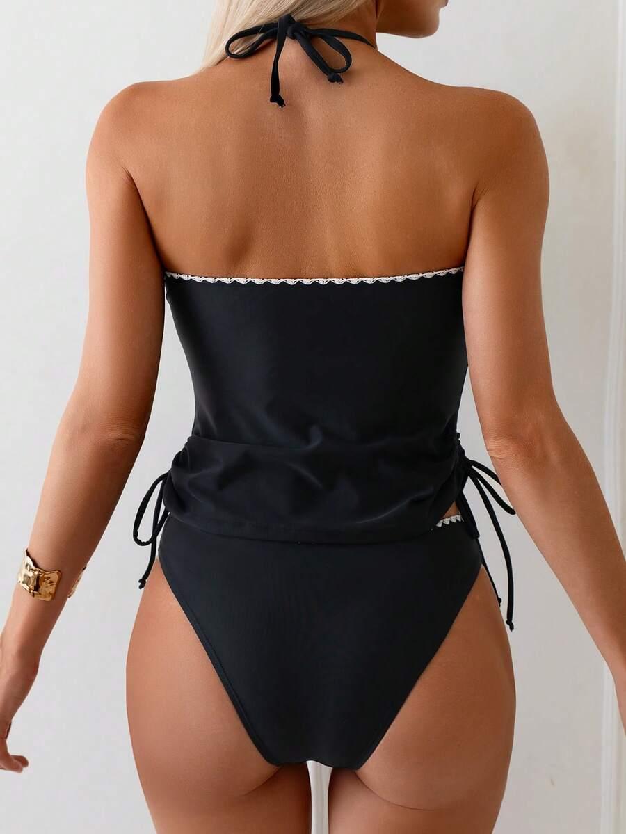SHEIN DWUCZĘŚCIOWY STRÓJ KĄPIELOWY S09__S