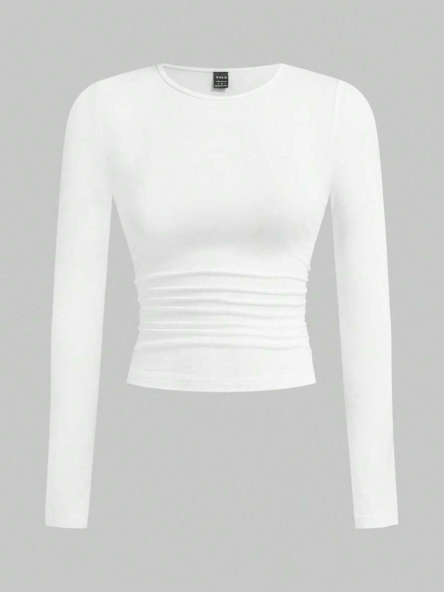 SHEIN BLUZKA DŁUGI RĘKAW 4-PACK S06__S