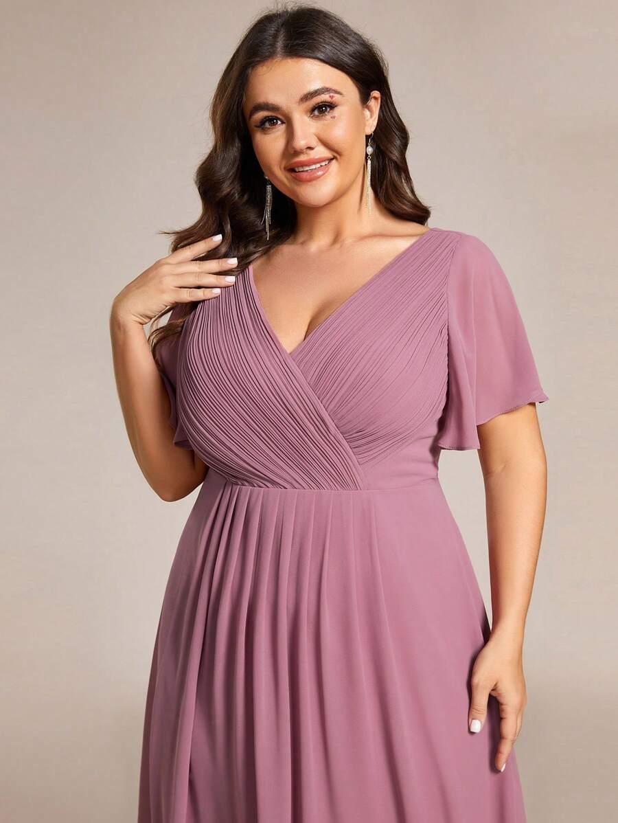 SHEIN RÓŻOWA MIDI SUKIENKA S06__XXL