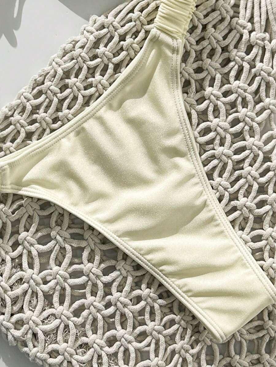 SHEIN DWUCZĘŚCIOWY STRÓJ KĄPIELOWY S09__M