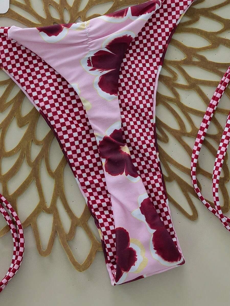 SHEIN DWUCZĘŚCIOWY STRÓJ KĄPIELOWY S09__M