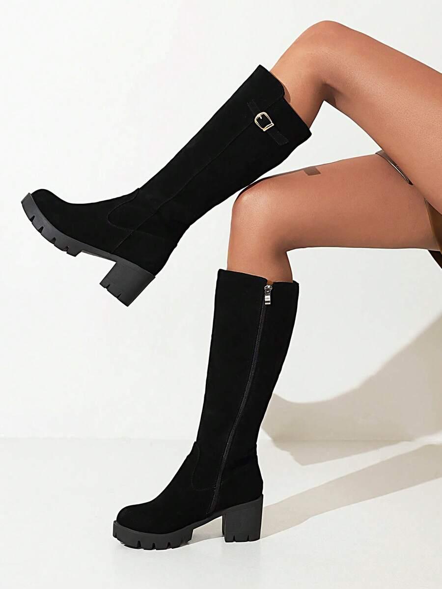 SHEIN CZARNE KOZAKI OBCAS W01__39