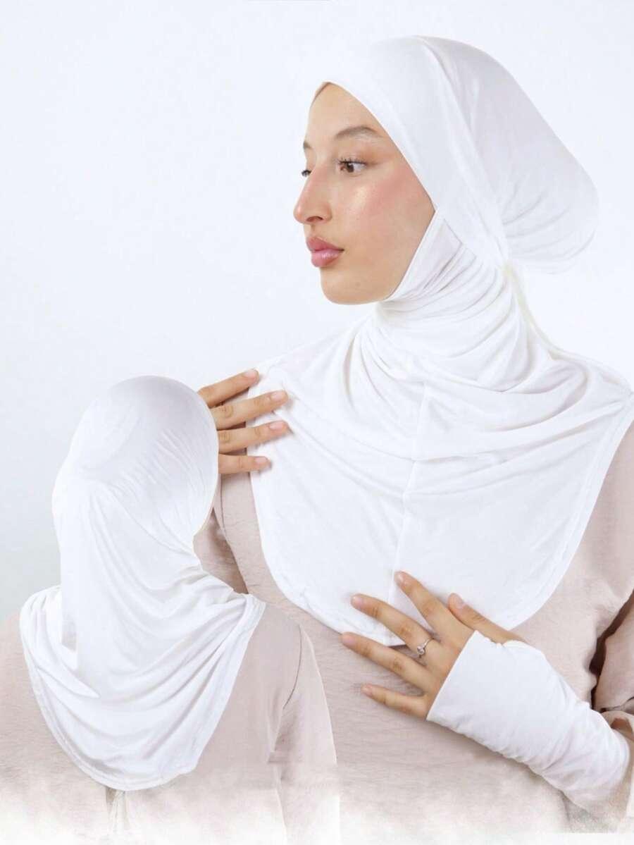 SHEIN BIAŁA CHUSTA HIDŻAB S07