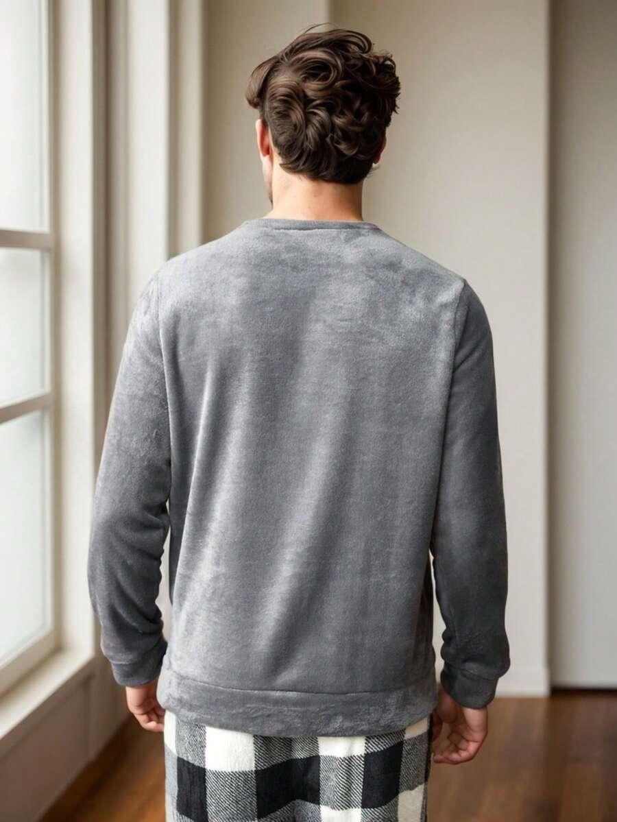 SHEIN BLUZKA SPODNIE PIŻAMA KOMPLET S06__XL