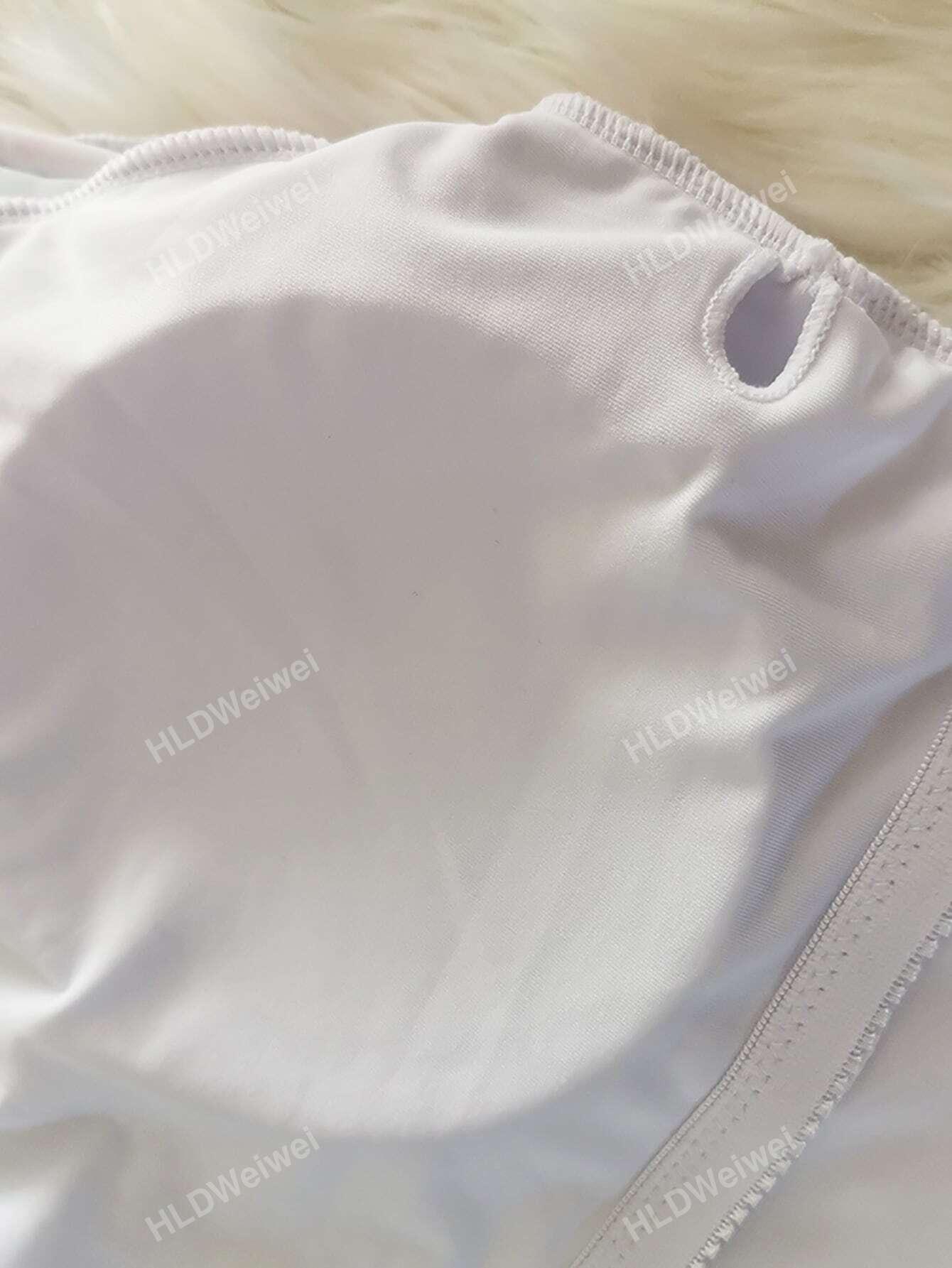 SHEIN DWUCZĘŚCIOWY STRÓJ KĄPIELOWY WZÓR S09__S