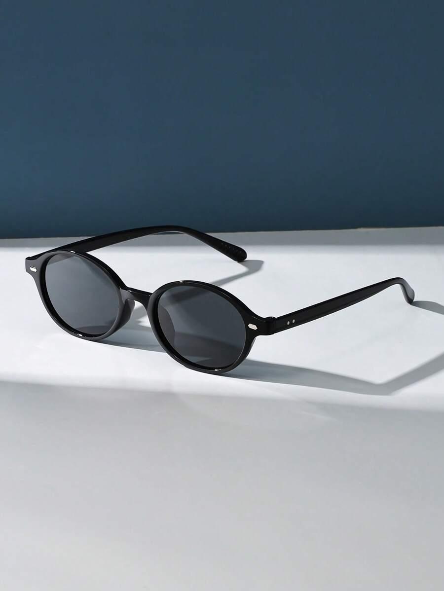 SHEIN CZARNE OKULARY PRZECIWSŁONECZNE S07