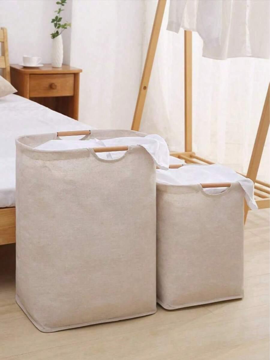 SHEIN BEŻOWY KOSZ NA PRANIE S07__30X30X40CM