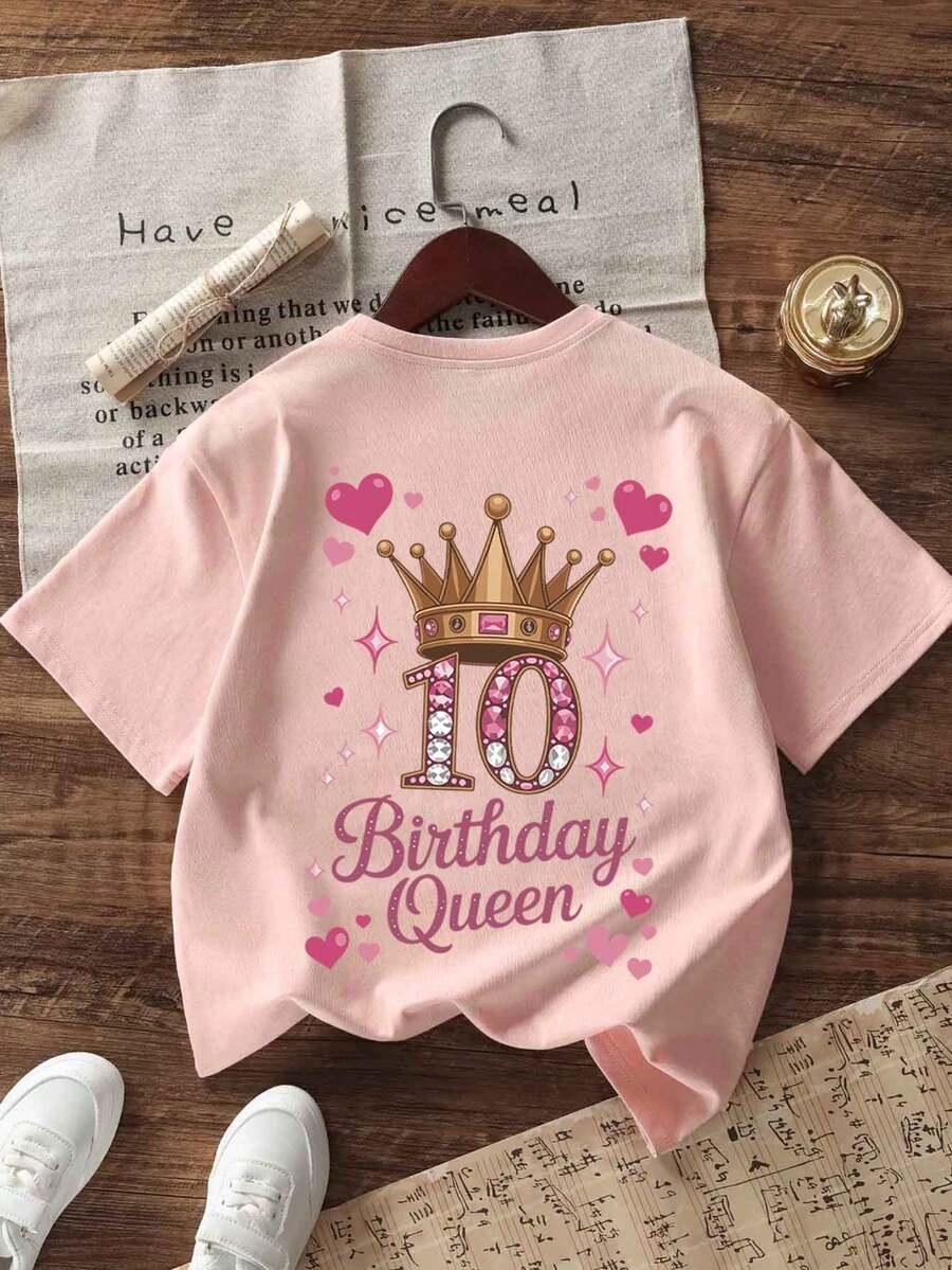 SHEIN RÓŻOWY T-SHIRT PRINT S06__160-166