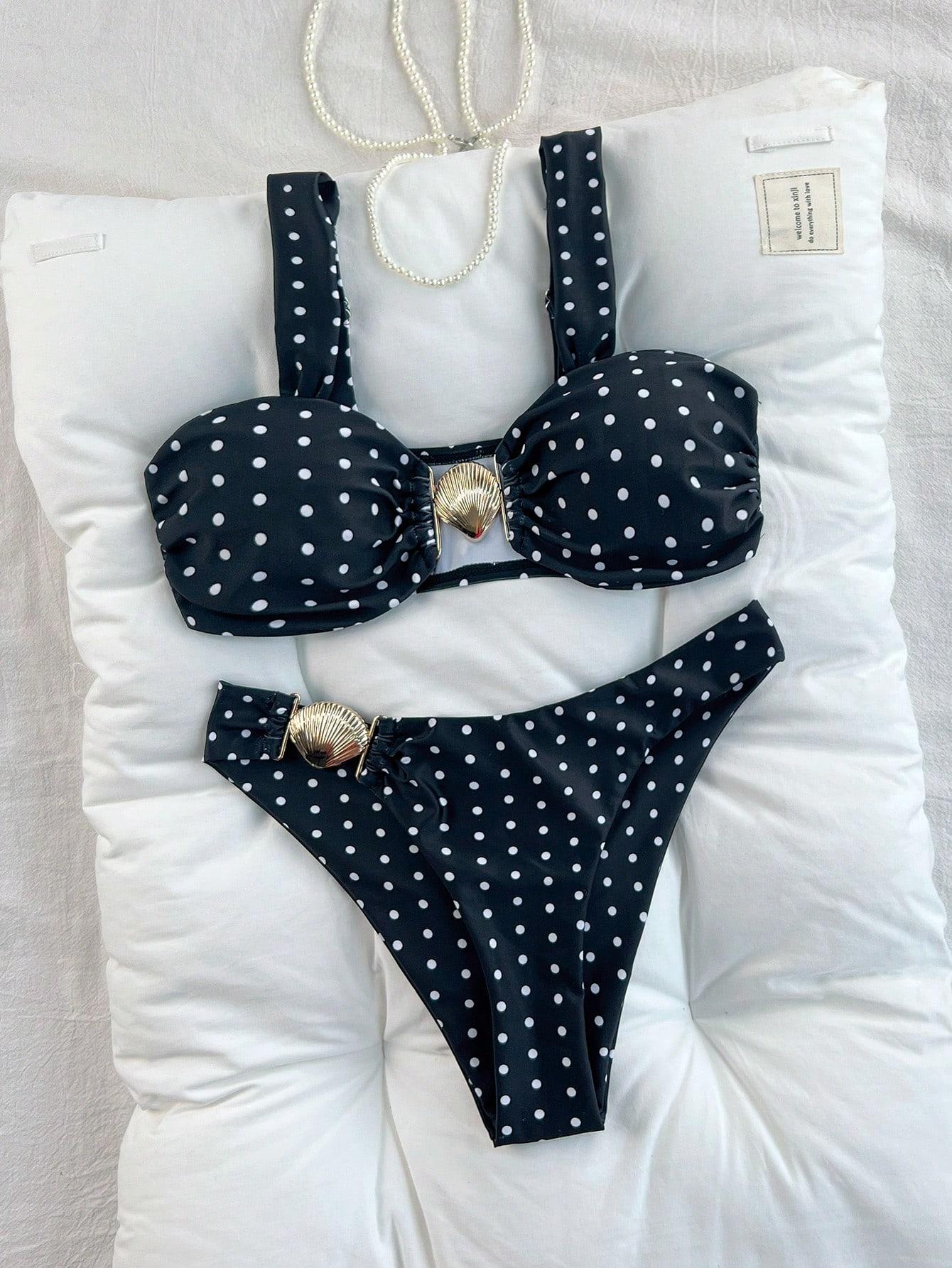 SHEIN DWUCZĘŚCIOWY KOSTIUM KĄPIELOWY BIKINI S09__XL