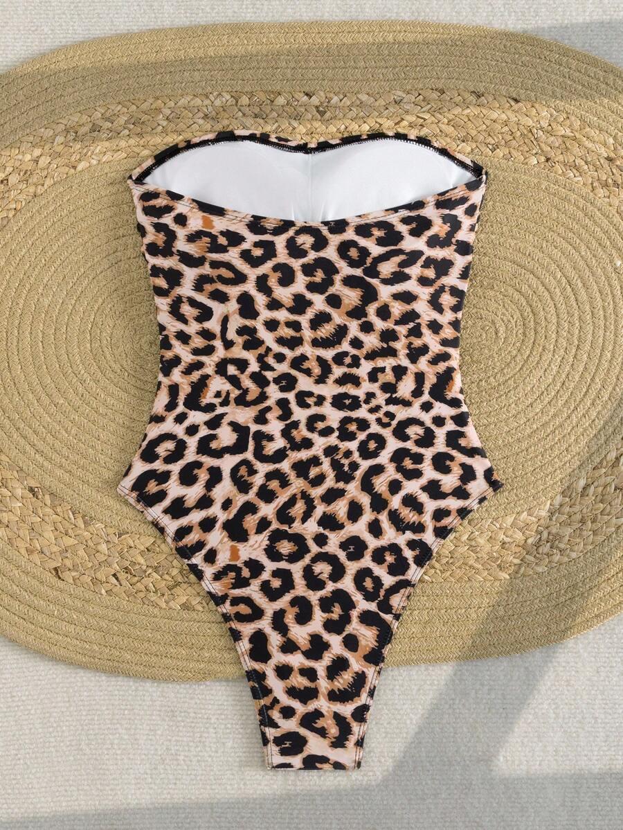 SWIM CHICCIA JEDNOCZĘŚCIOWY STRÓJ KĄPIELOWY ANIMAL PRINT S09__S