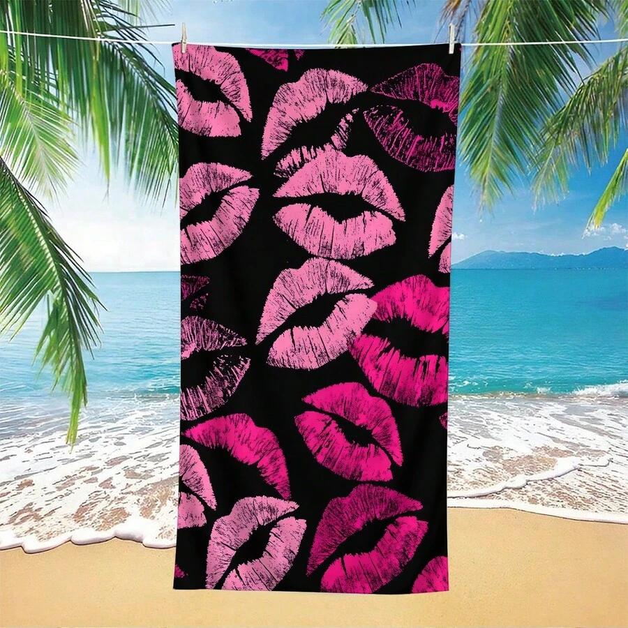 SHEIN RĘCZNIK PLAŻOWY PRINT S07__90X180CM
