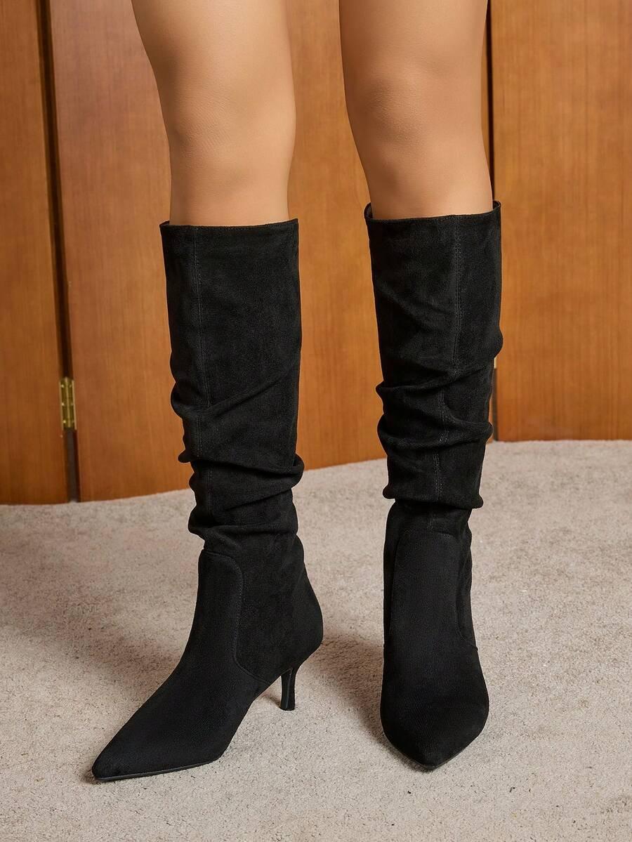 SHEIN CZARNE KOZAKI OBCAS W01__36