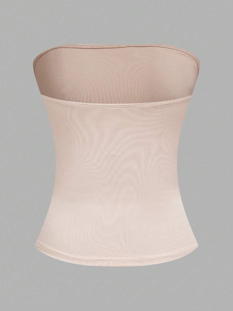 SHEIN TOP ODKRYTE RAMIONA 4-PACK S06__S