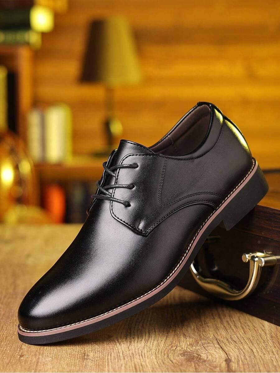 SHEIN CZARNE SZNUROWANE PÓŁBUTY PK01__44,5