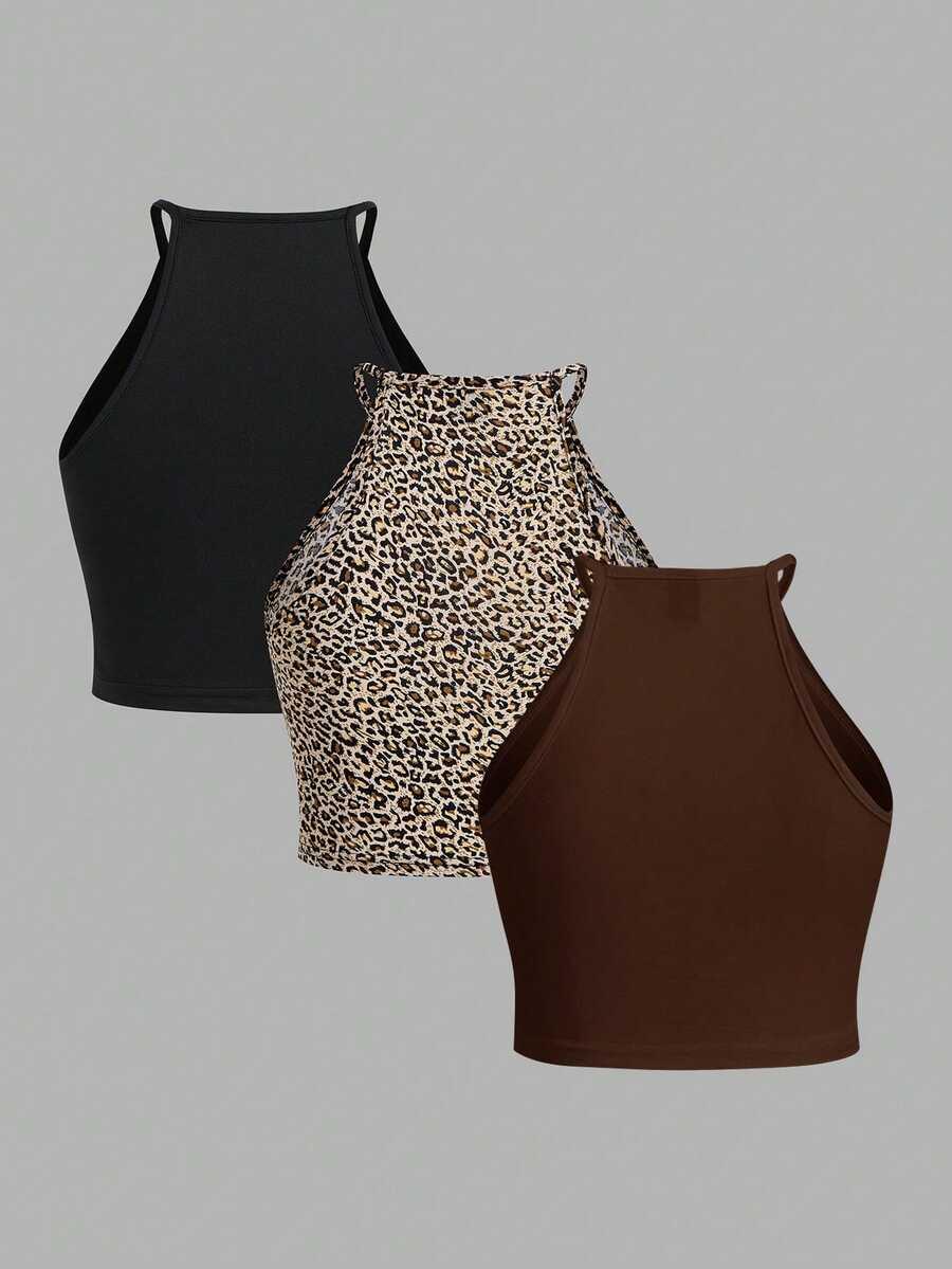 SHEIN TOP BEZ RĘKAWÓW 2-PACK S06__L