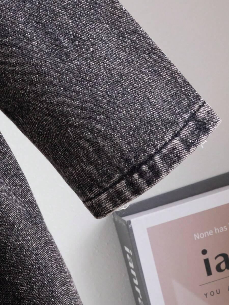 SHEIN SUKIENKA IMITACJA JEANSU S06__122/128