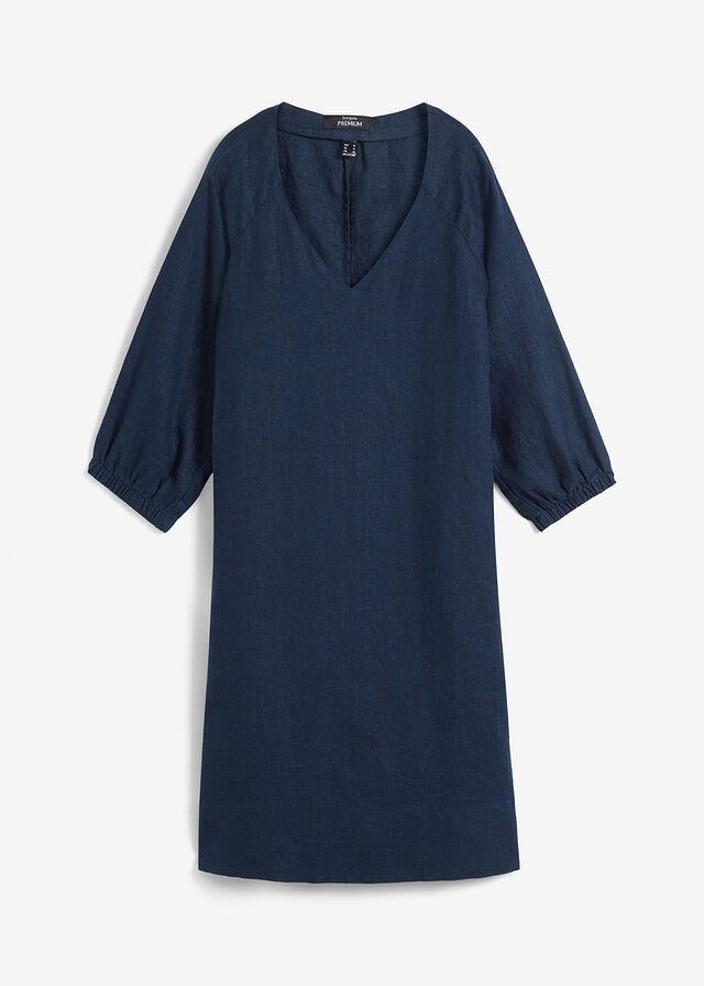 LNIANA SUKIENKA V-NECK RĘKAW 3/4 PK01__48/50