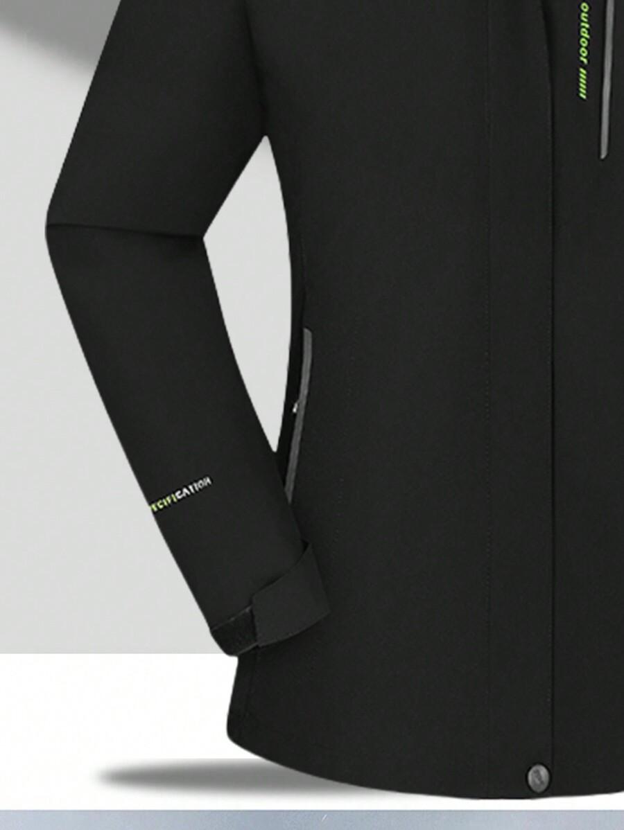 SHEIN CZARNA KURTKA SOFTSHELL W01__M