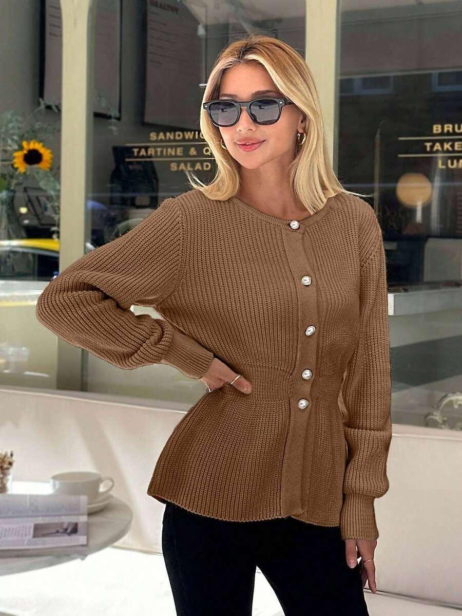EURMUSE SWETER KARDIGAN BASKINKA GUZIKI PK01__S