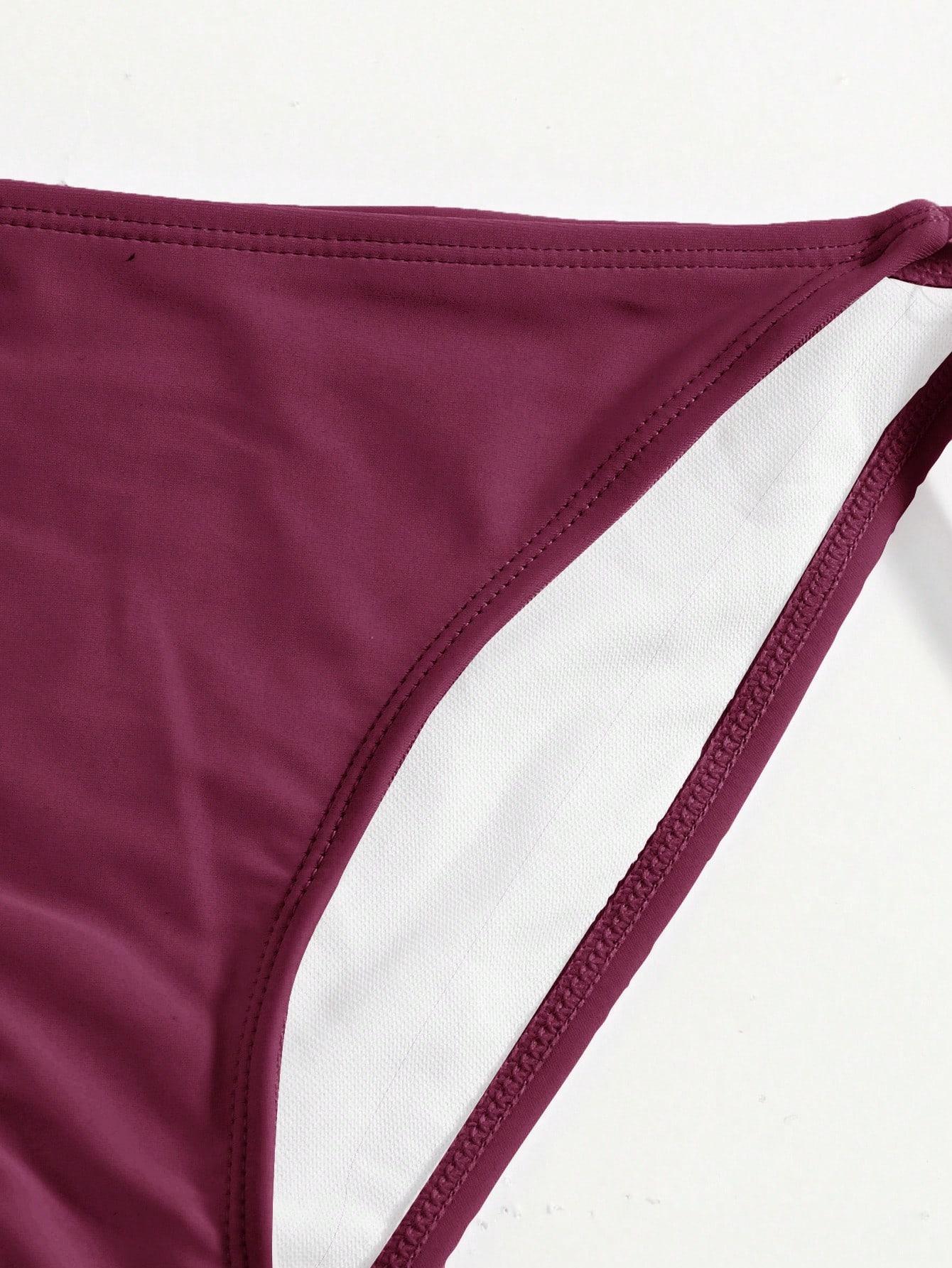 SHEIN DWUCZĘŚCIOWY STRÓJ KĄPIELOWY S09__M