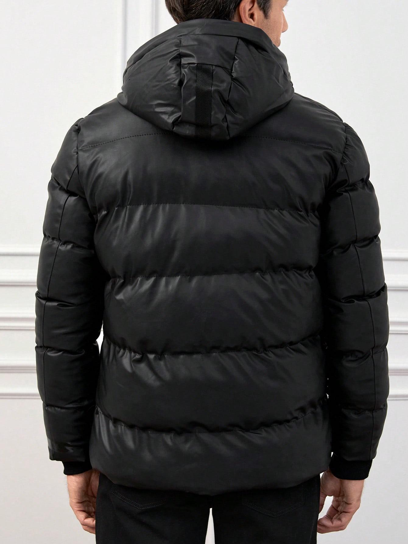 SHEIN CZARNA PIKOWANA KURTKA W01__L