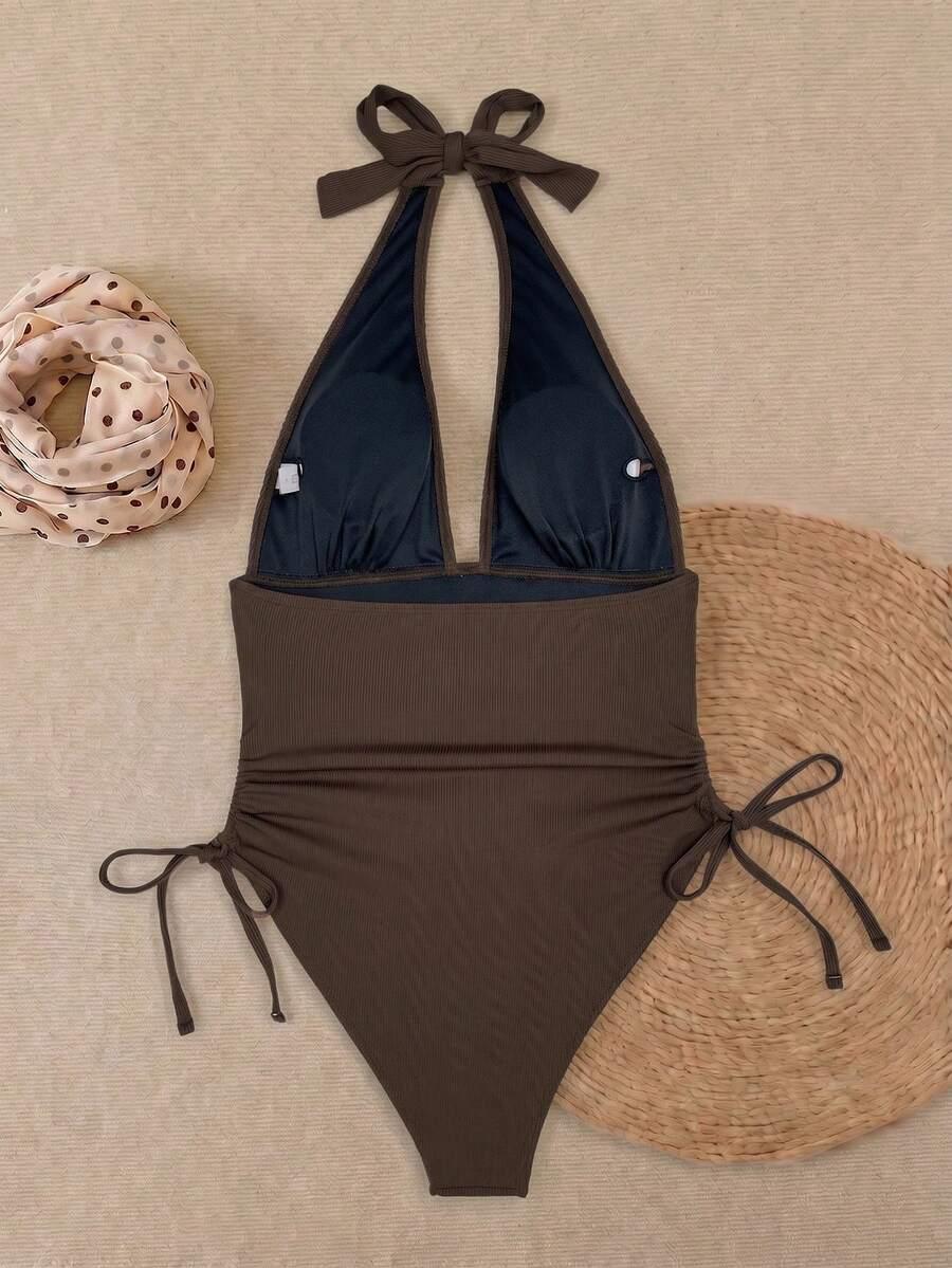 SHEIN JEDNOCZĘŚCIOWY STRÓJ KĄPIELOWY S09__M