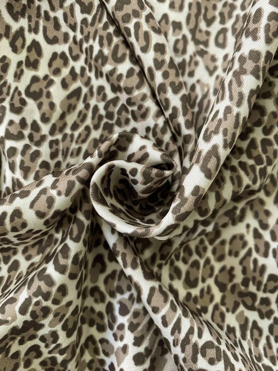 SHEIN SPODNIE ANIMAL PRINT S06__L
