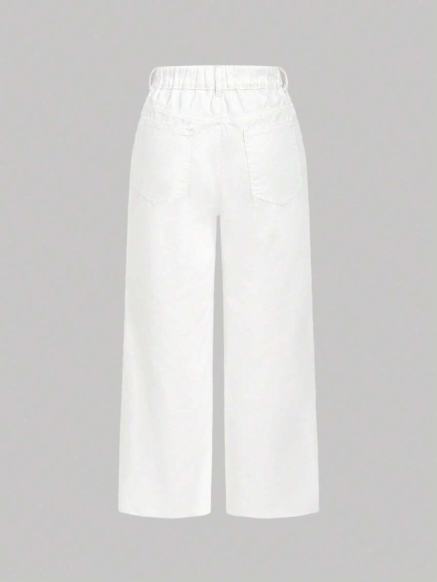 SHEIN BIAŁE SPODNIE JEANS S06__48