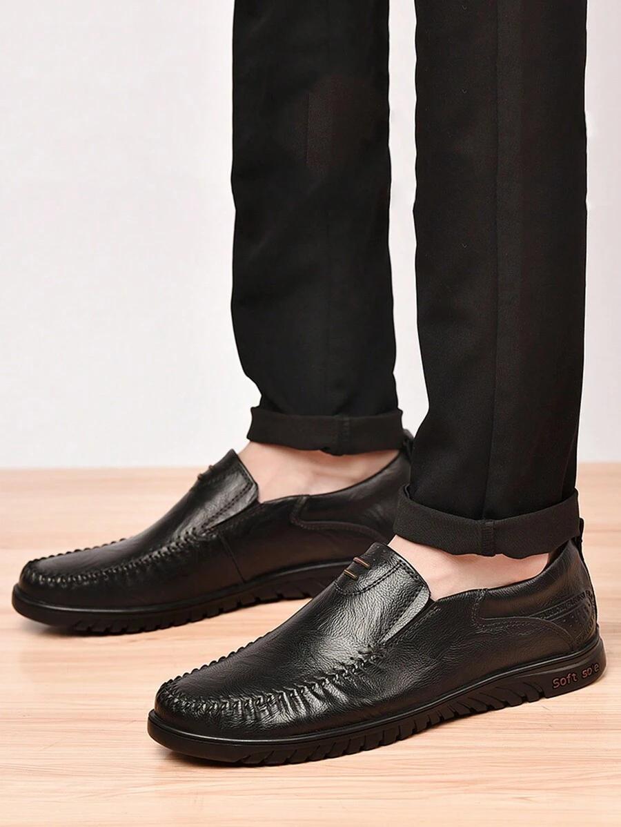 SHEIN CZARNE MOKASYNY IMITACJA SKÓRY S06__37,5