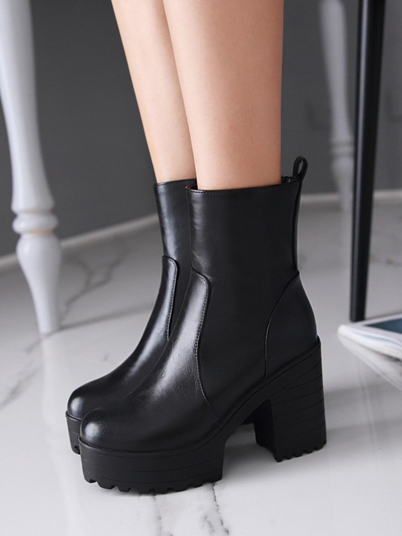 SHEIN CZARNE BOTKI OBCAS W01__39