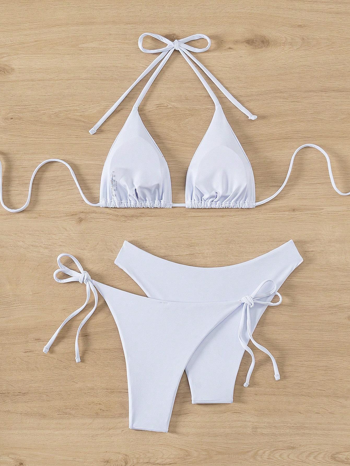 SHEIN TRZYCZĘŚCIOWY STRÓJ KĄPIELOWY S09__M