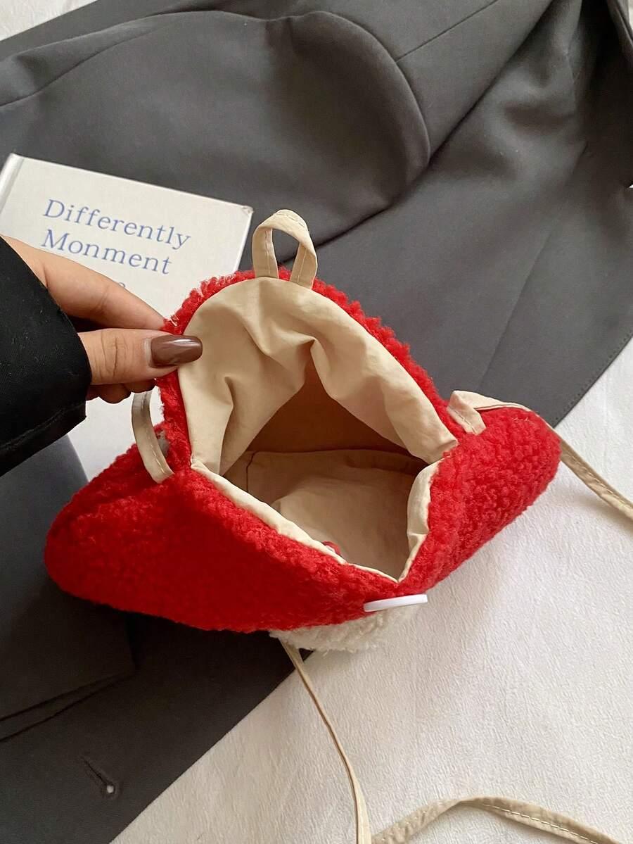 SHEIN MATERIAŁOWA TOREBKA NA RAMIĘ S07__25X18CM
