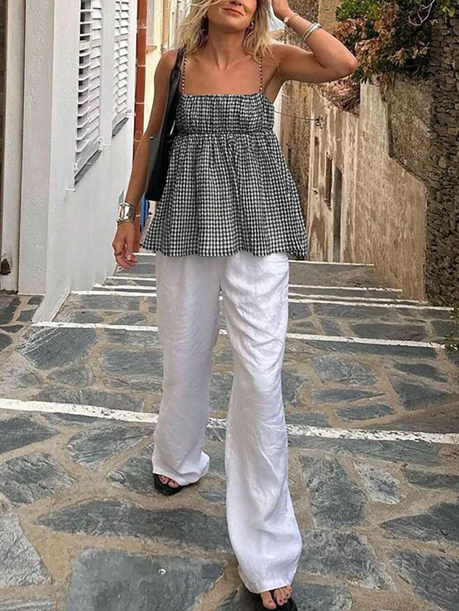SHEIN TOP NA RAMIĄCZKACH S06__S