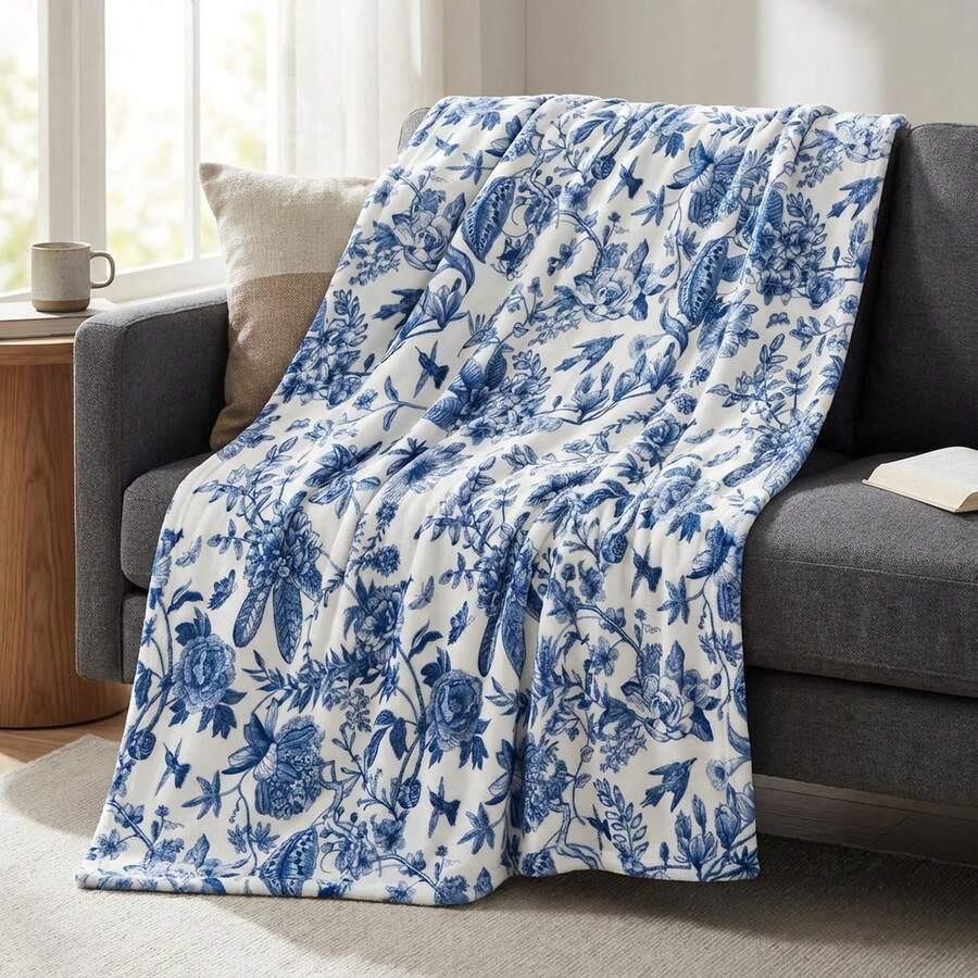 SHEIN KOC PRINT KWIATY S07__70X100
