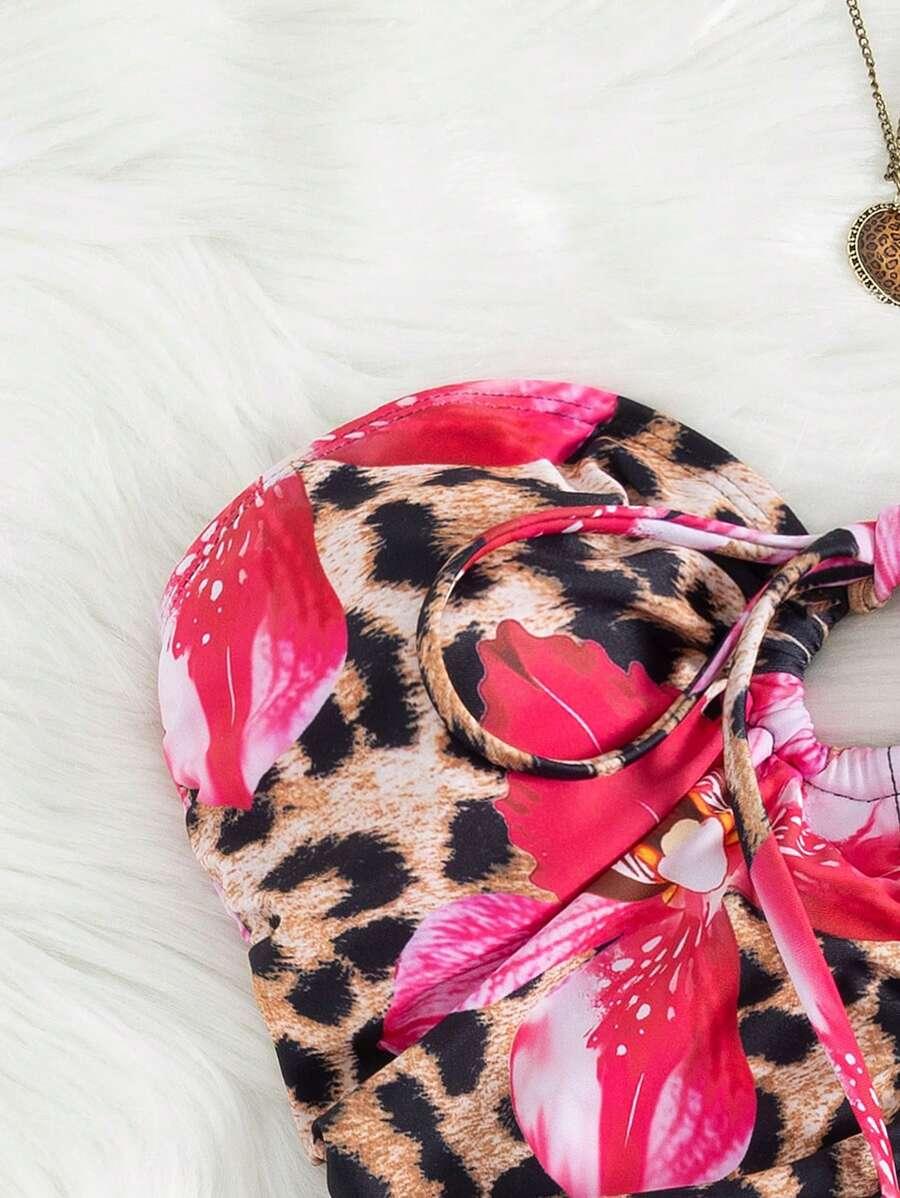 SHEIN JEDNOCZĘŚCIOWY STRÓJ KĄPIELOWY S09__L