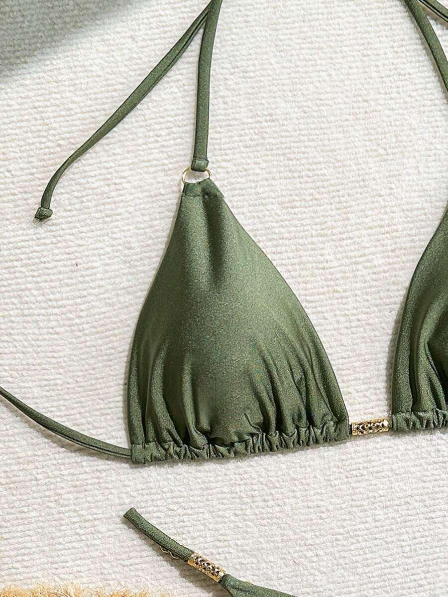 SHEIN DWUCZĘŚCIOWY STRÓJ KĄPIELOWY S09__S