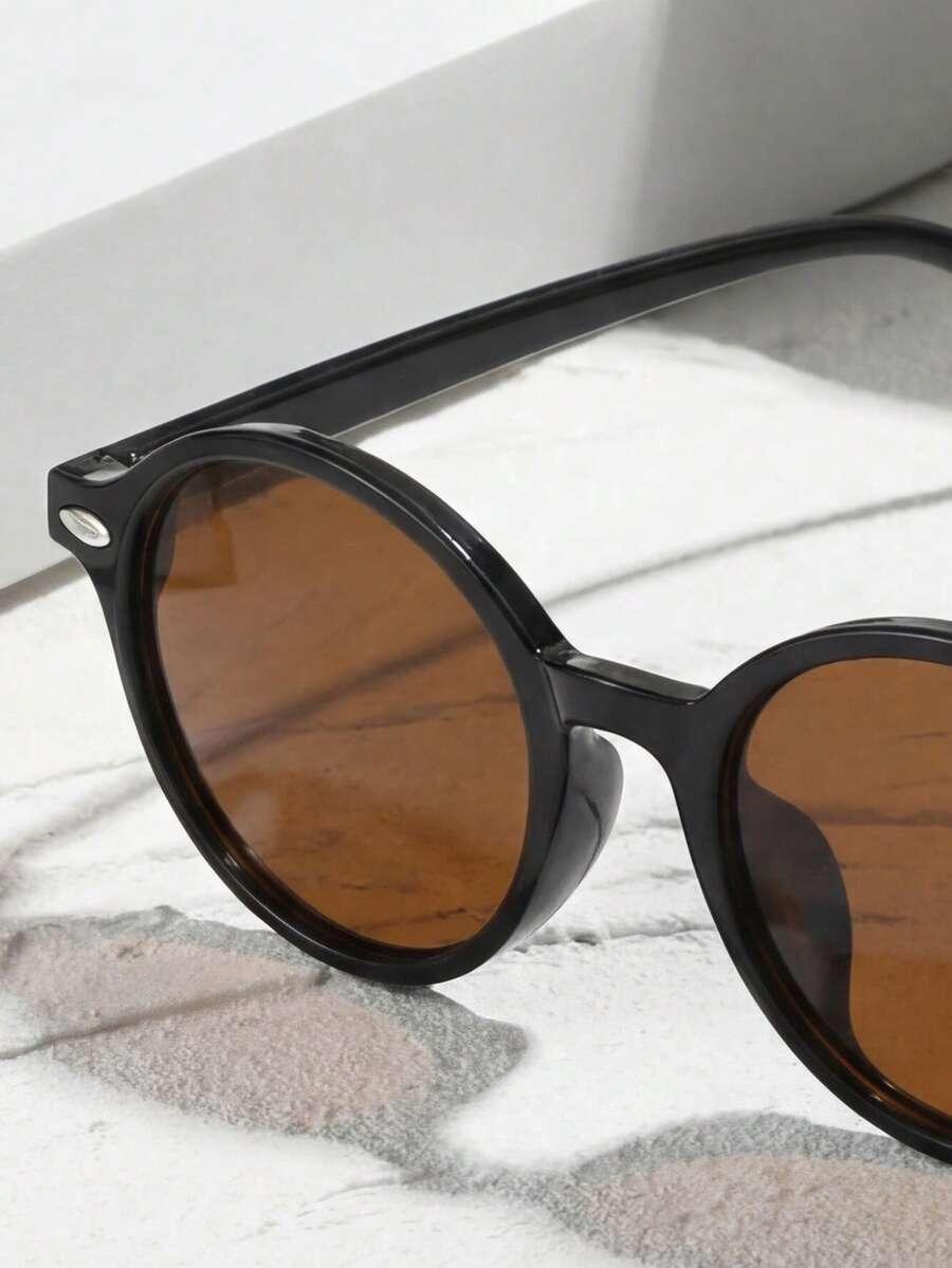 SHEIN OKULARY PRZECIWSŁONECZNE CZARNE OPRAWKI S07