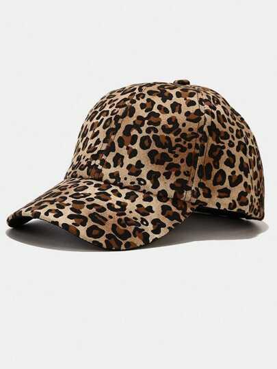 SHEIN CZAPKA Z DASZKIEM ANIMAL PRINT S07