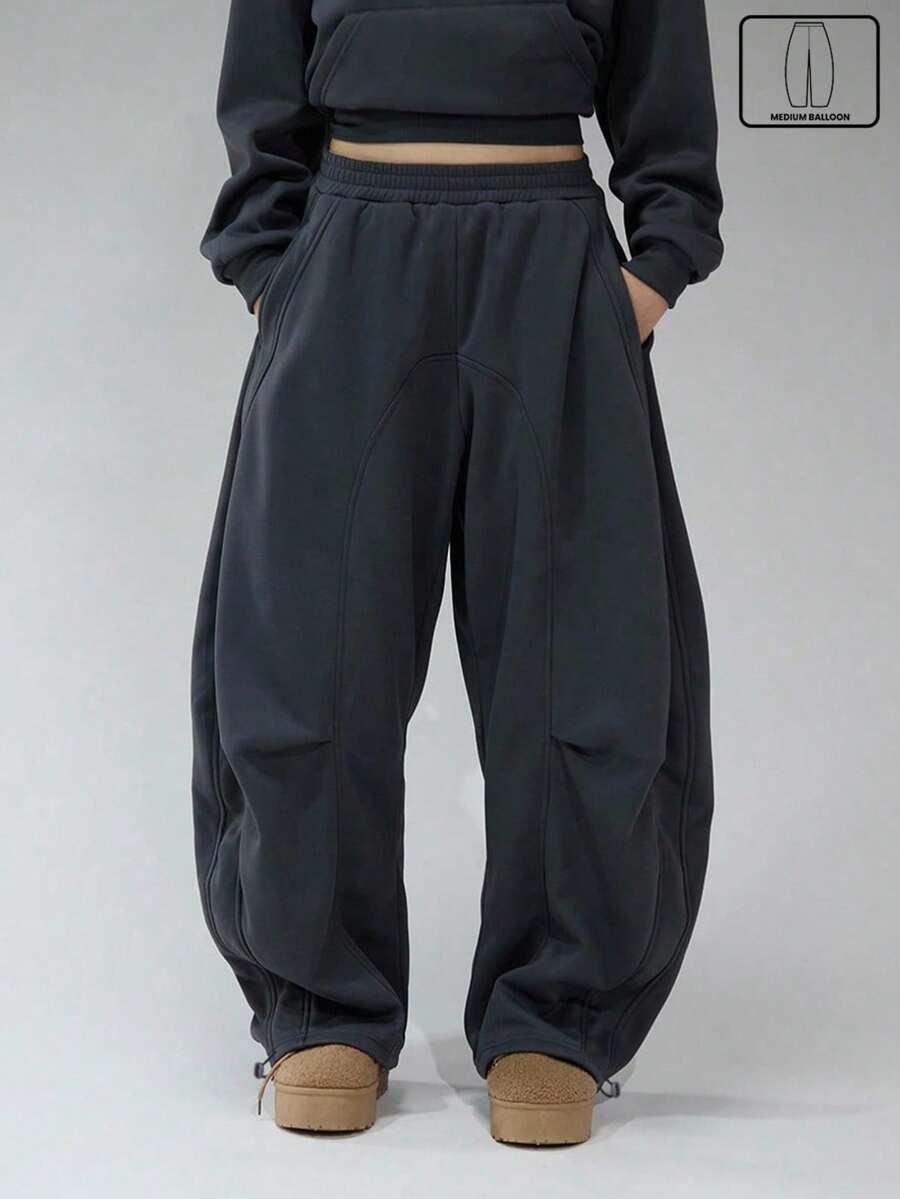 SHEIN SZARE SPODNIE DRESOWE S06__M