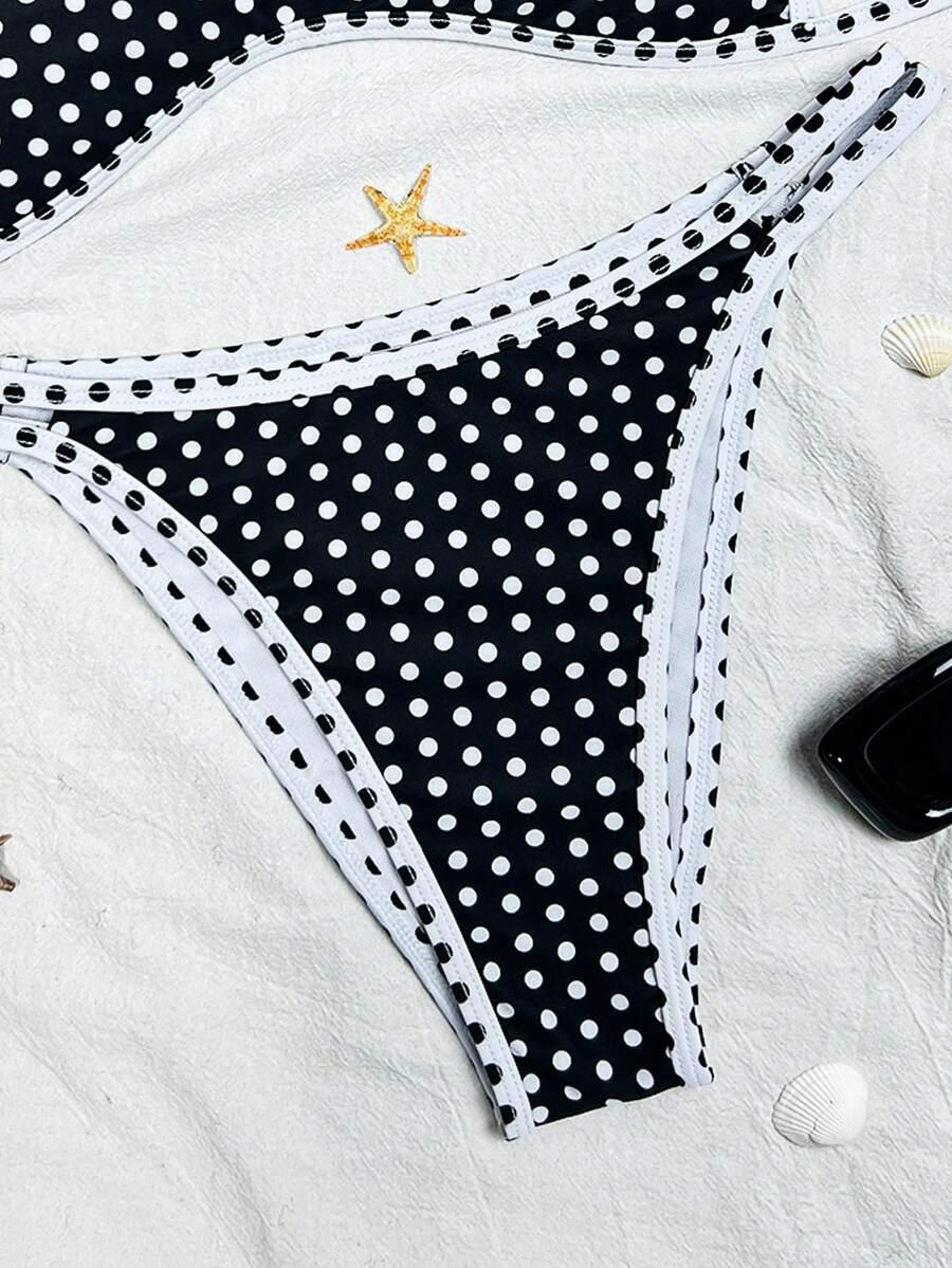 SWIM VCAY DWUCZĘŚCIOWY STRÓJ KĄPIELOWY GROSZKI S09__XS