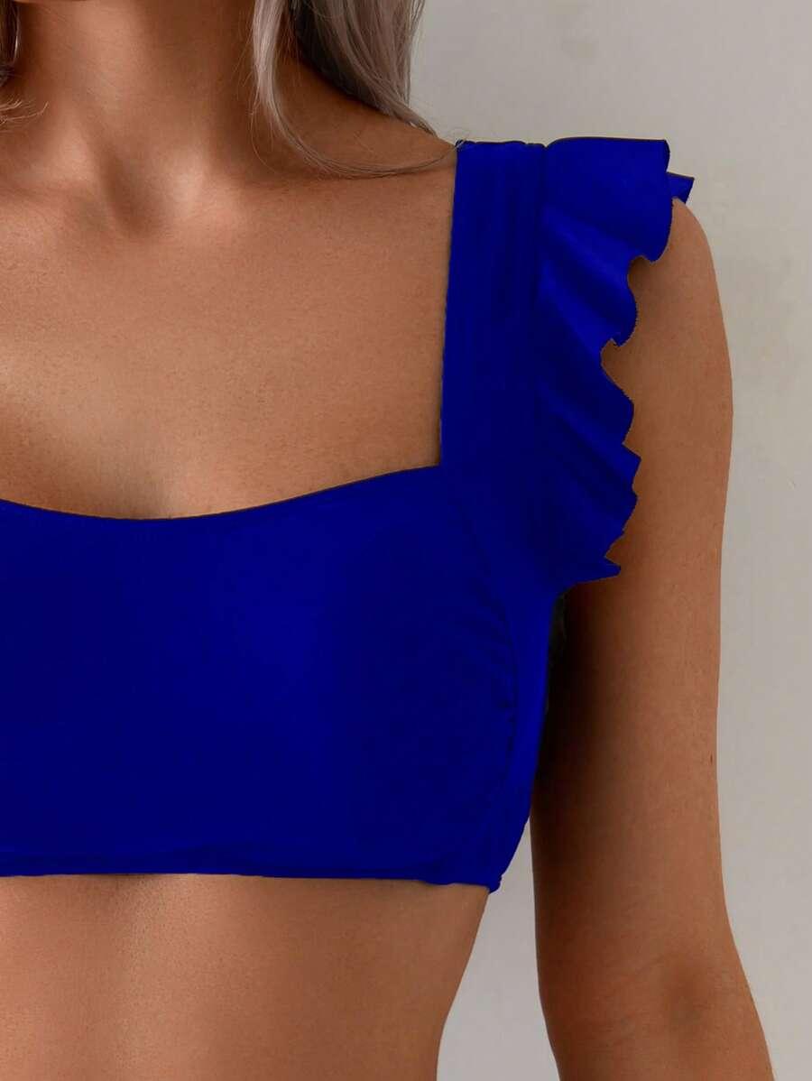 SHEIN DWUCZĘŚCIOWY STRÓJ KĄPIELOWY S09__L