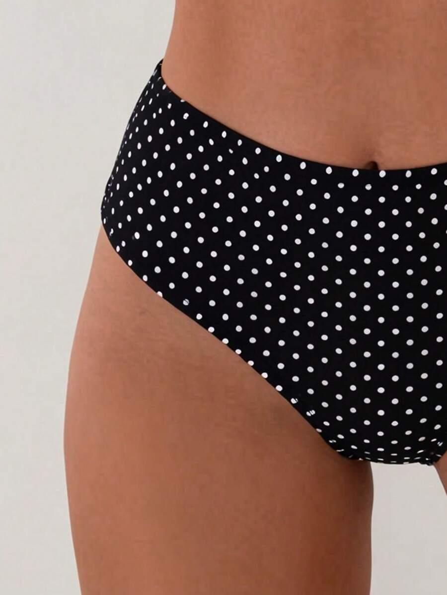 SWIM VCAY DWUCZĘŚCIOWY STRÓJ KĄPIELOWY WZÓR GROCHY S09__S